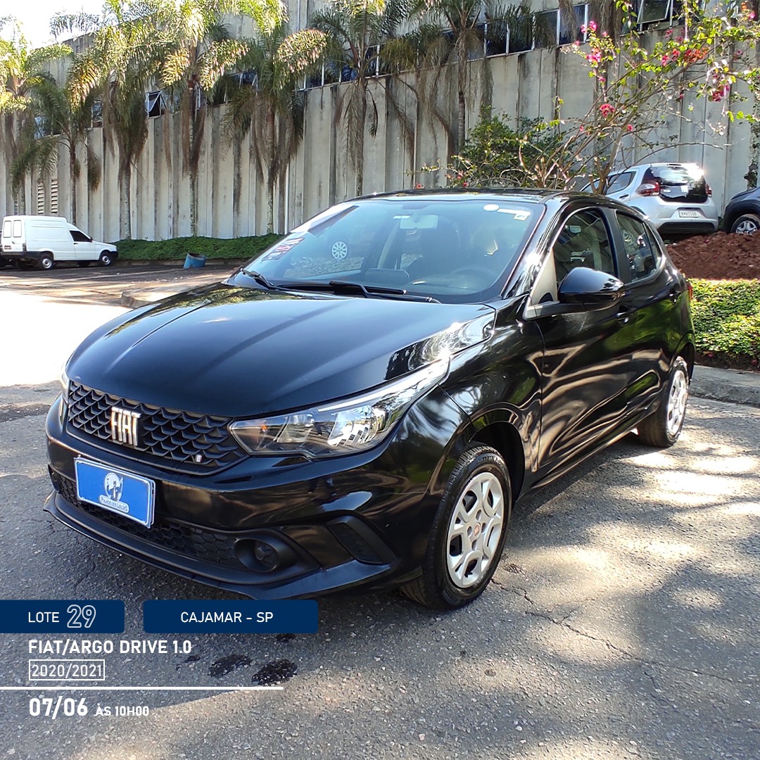 LOTE 37 FIAT/ARGO DRIVE 1.0 - 2020/2021
